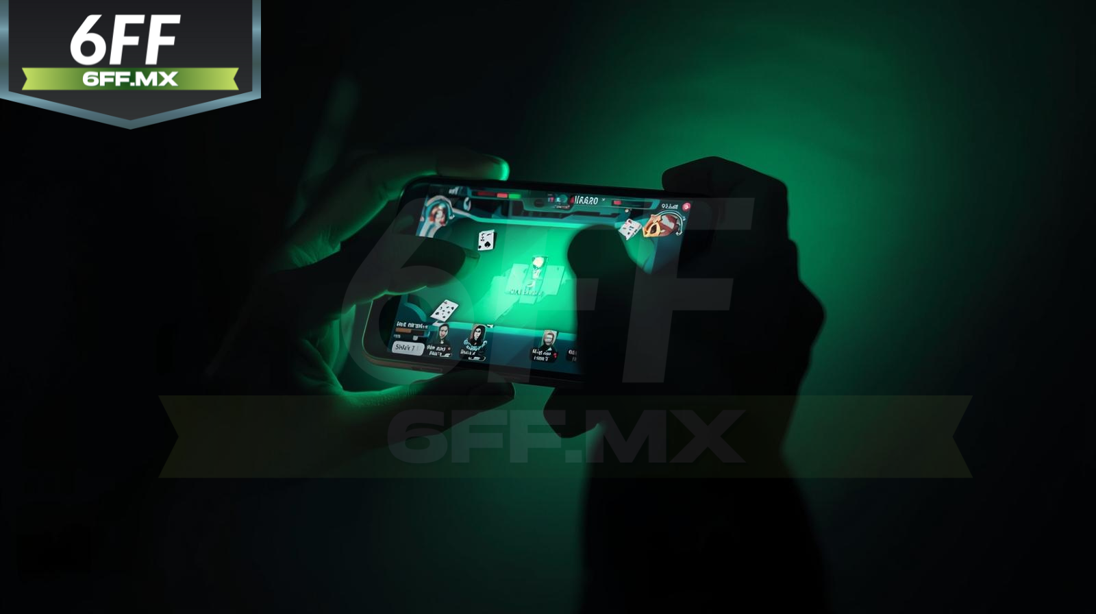 Giao diện nhà cái 6FF thân thiện và tối ưu với tông màu xanh lá